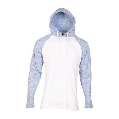 Vibrant Cotton Raglan Hoodie: Lightweight Comfort for Every Occasion