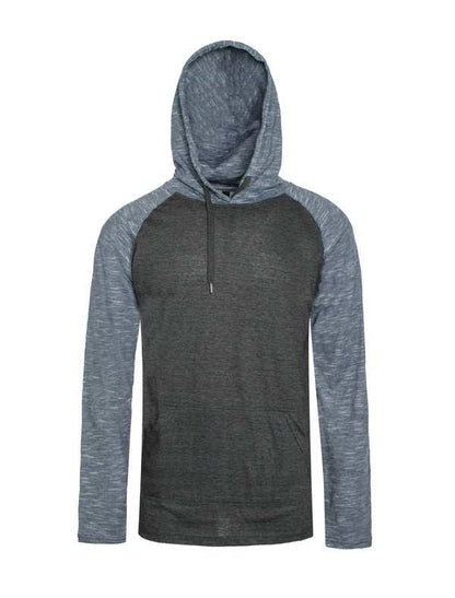 Vibrant Cotton Raglan Hoodie: Lightweight Comfort for Every Occasion