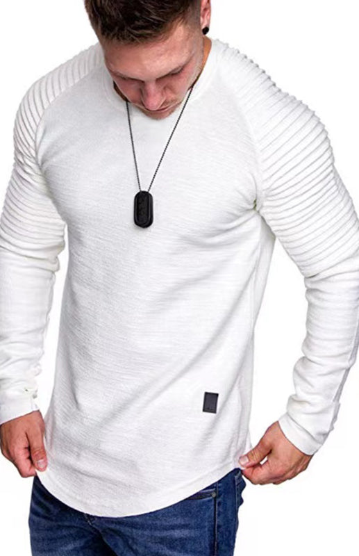 Ultimate Performance Men's Muscle Fit Long Sleeve Tee - Ideal for Gym & Everyday Wear