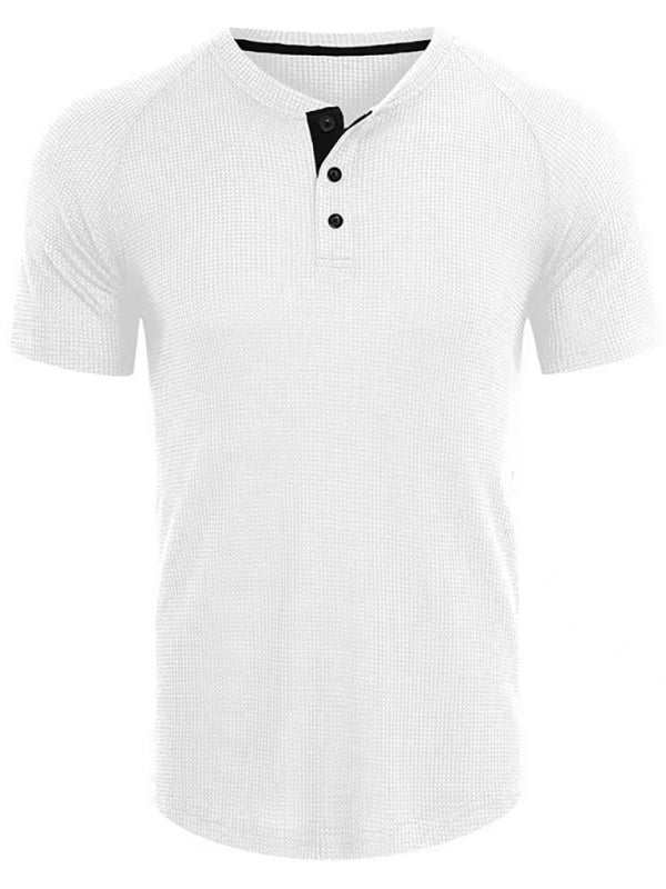 Men's Slim Fit Performance Round Neck Tee - Perfect for Workouts and Casual Wear