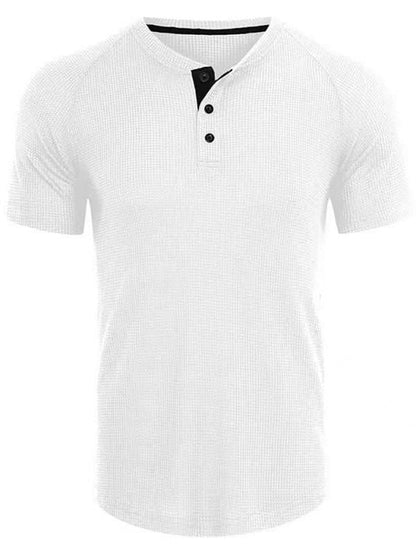 Men's Slim Fit Performance Round Neck Tee - Perfect for Workouts and Casual Wear