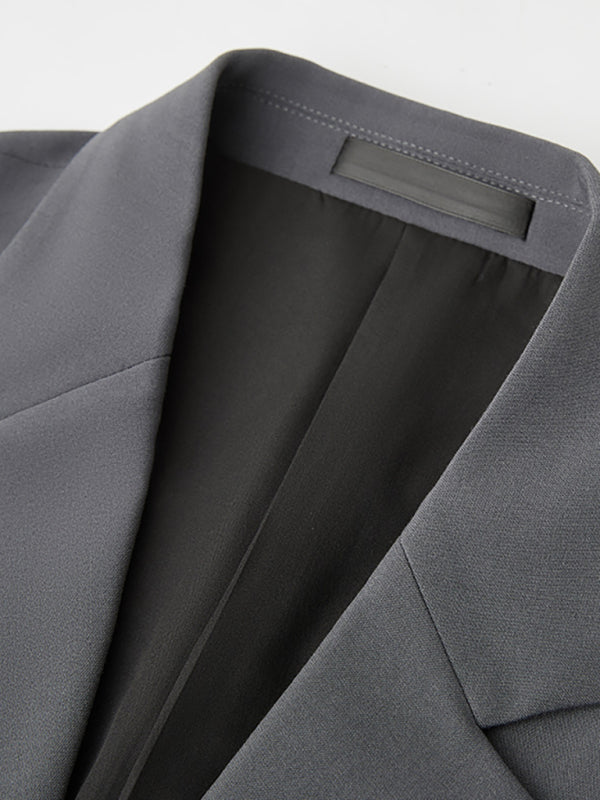 Sleek Men's Professional Business Suit