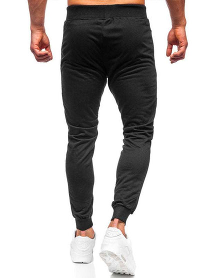 Stylish Men's Casual Sweatpants with Contrast Pocket Design - Perfect for Everyday Comfort