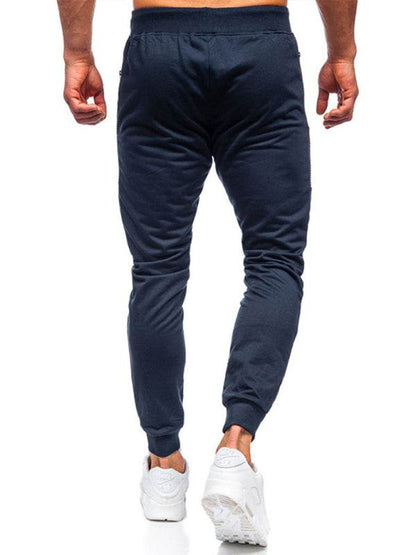 Stylish Men's Casual Sweatpants with Contrast Pocket Design - Perfect for Everyday Comfort