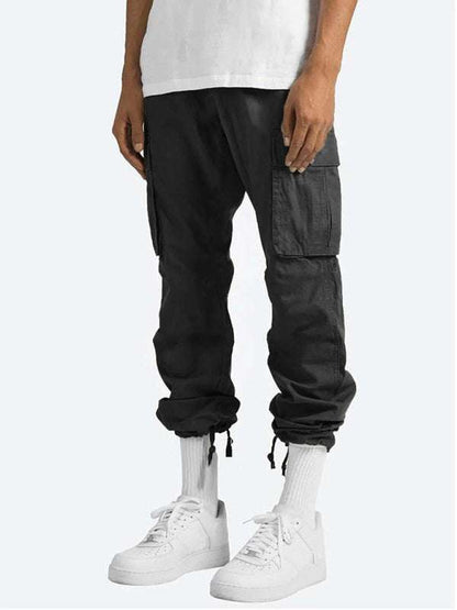 Stylish Men's Casual Cargo Trousers with Flap Pockets - Perfect for Every Occasion!