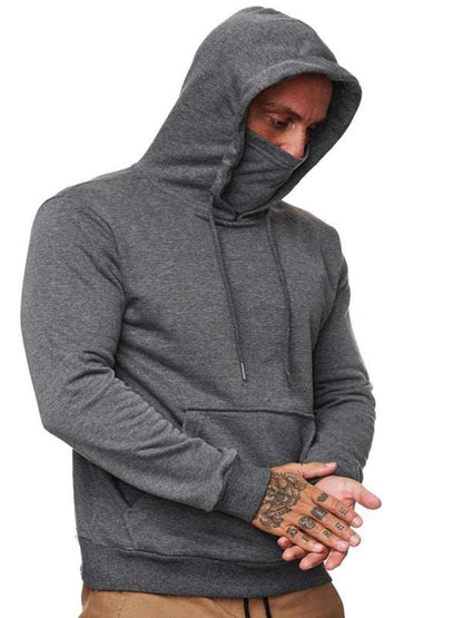 Ultimate Call of Duty Men's Hooded Sweatshirt with Face Mask – Comfort Meets Style for Every Casual Occasion