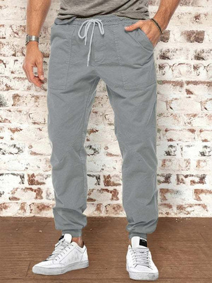 Effortlessly Stylish Men's Casual Loose Trousers for All Seasons