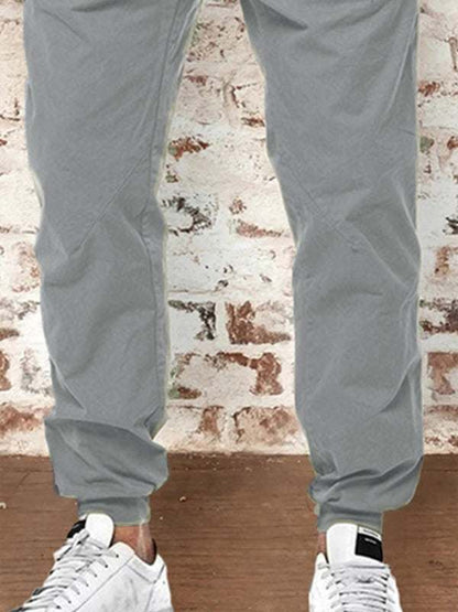 Effortlessly Stylish Men's Casual Loose Trousers for All Seasons