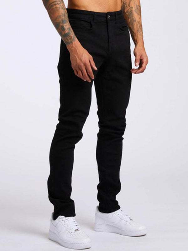 Sleek & Stylish Men's Slim Fit Essential Skinny Jeans