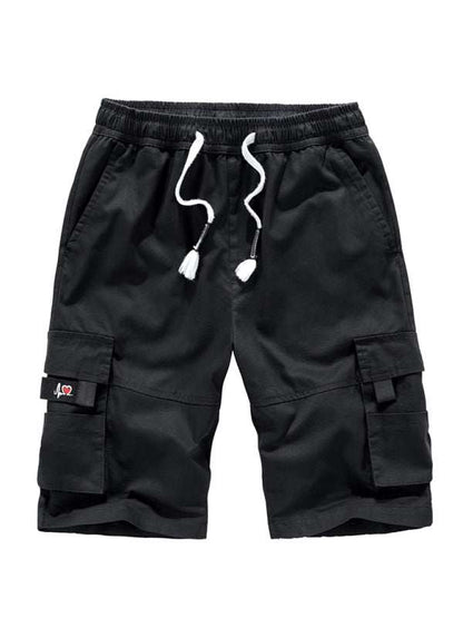 Adventure-Ready Men's Versatile Cargo Shorts with Multi-Pockets - Perfect for Casual Outings!