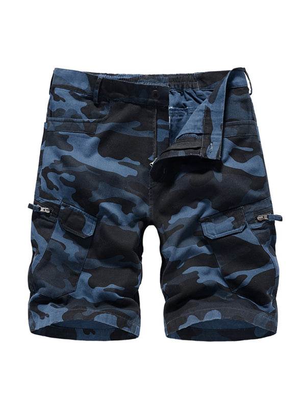 Adventure-Ready Men's Camouflage Cargo Shorts for Comfortable Outdoor Style