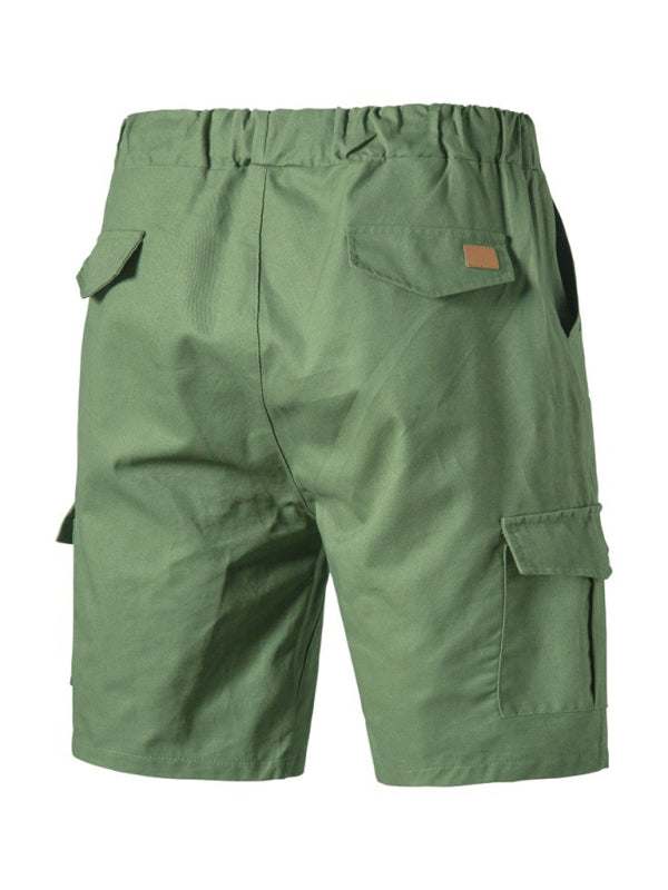 Versatile Men's Soft Cargo Shorts with Multiple Pockets for Ultimate Comfort and Style