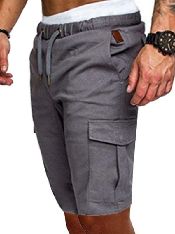 Versatile Men's Soft Cargo Shorts with Multiple Pockets for Ultimate Comfort and Style