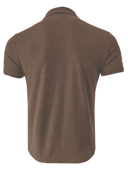 Versatile Men's Short-Sleeve Turtleneck Tee - Perfect for Spring and Summer Styling