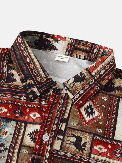 Vibrant Men's Tropical Floral Beach Shirt for Effortless Summer Style