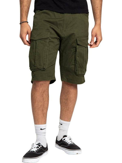 Stylish Men's Lightweight Multi-Pocket Cargo Shorts for Effortless Summer Style