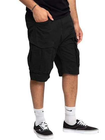 Stylish Men's Lightweight Multi-Pocket Cargo Shorts for Effortless Summer Style