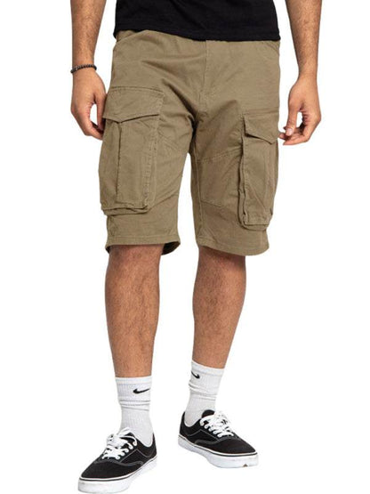 Stylish Men's Lightweight Multi-Pocket Cargo Shorts for Effortless Summer Style