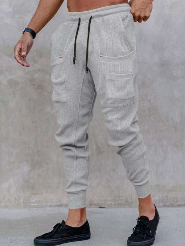 Ultimate Comfort Loose-Legged Multi-Pocket Sports Trousers for Men