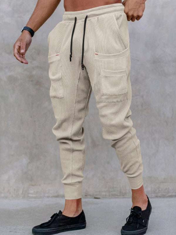 Ultimate Comfort Loose-Legged Multi-Pocket Sports Trousers for Men