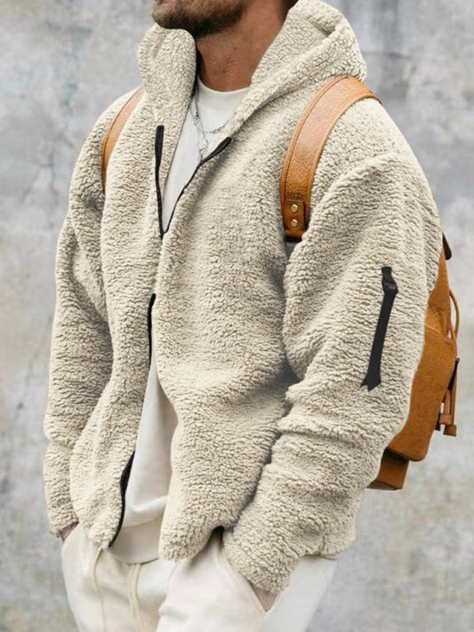 Men's Cozy Hooded Winter Jacket