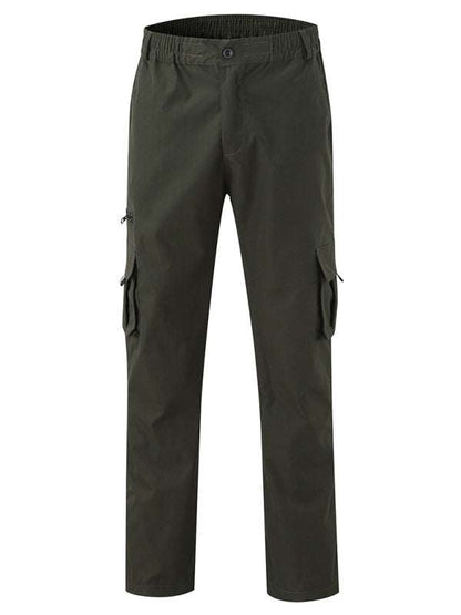 Men's Stylish Multi-Pocket Relaxed Fit Cargo Pants for All Seasons