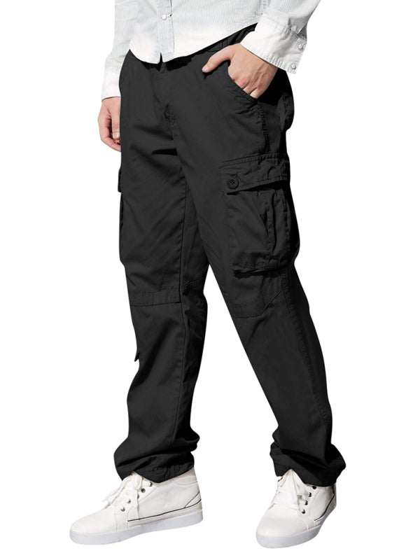 Versatile Multi-Pocket Casual Cargo Pants for Men – Comfort Meets Style