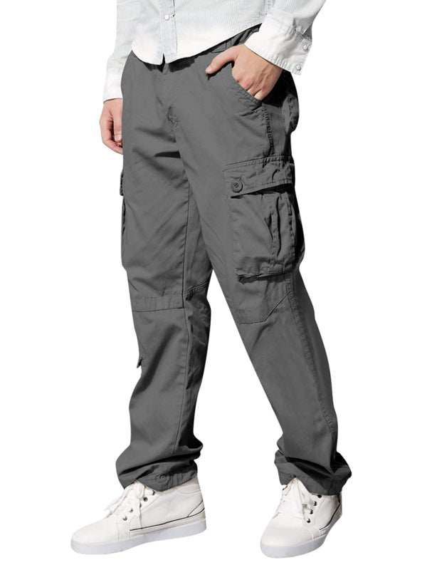 Versatile Multi-Pocket Casual Cargo Pants for Men – Comfort Meets Style