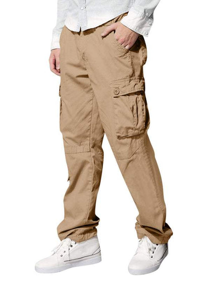 Versatile Multi-Pocket Casual Cargo Pants for Men – Comfort Meets Style