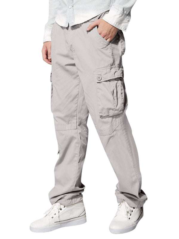 Versatile Multi-Pocket Casual Cargo Pants for Men – Comfort Meets Style