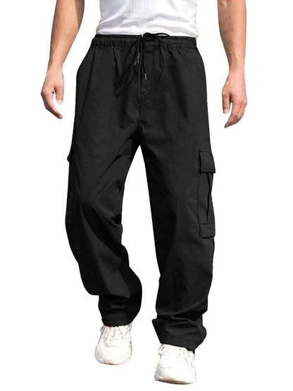 Effortlessly Stylish Men's Straight-Leg Casual Trousers