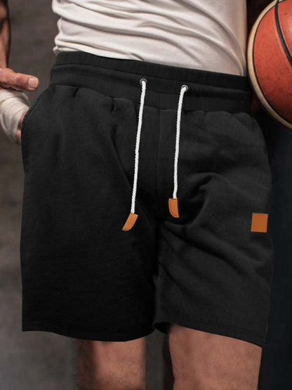 Ultimate Comfort Men's Adjustable Drawstring Casual Sports Shorts - Soft, Breathable, and Perfect for Spring-Summer Adventures!