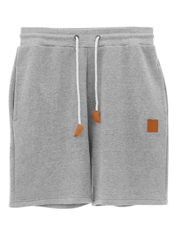 Ultimate Comfort Men's Adjustable Drawstring Casual Sports Shorts - Soft, Breathable, and Perfect for Spring-Summer Adventures!