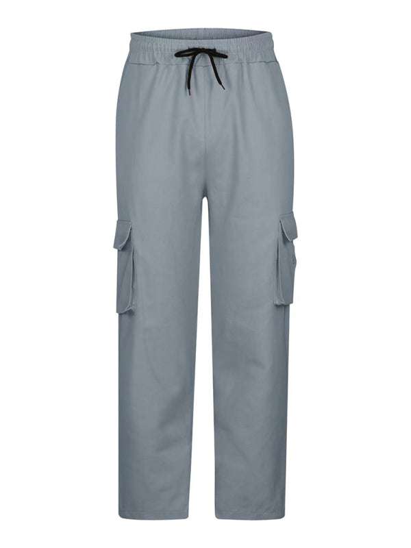 Casual Chic: Men's Loose-Fit Workwear Trousers for Effortless Style and Comfort