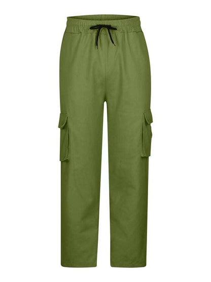 Casual Chic: Men's Loose-Fit Workwear Trousers for Effortless Style and Comfort