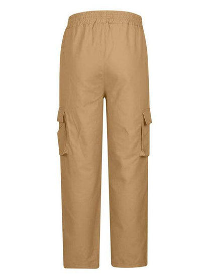 Casual Chic: Men's Loose-Fit Workwear Trousers for Effortless Style and Comfort