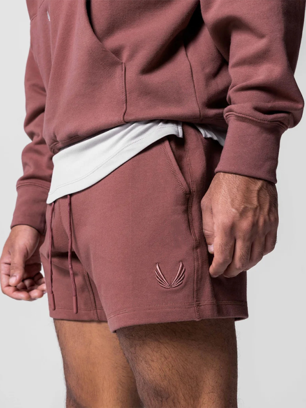 Retro-Inspired Men's Versatile Training Shorts - Embroidered Loose Fit for Ultimate Comfort and Style