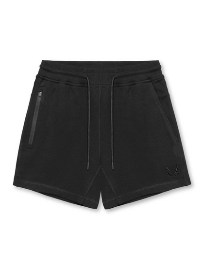 Retro-Inspired Men's Versatile Training Shorts - Embroidered Loose Fit for Ultimate Comfort and Style