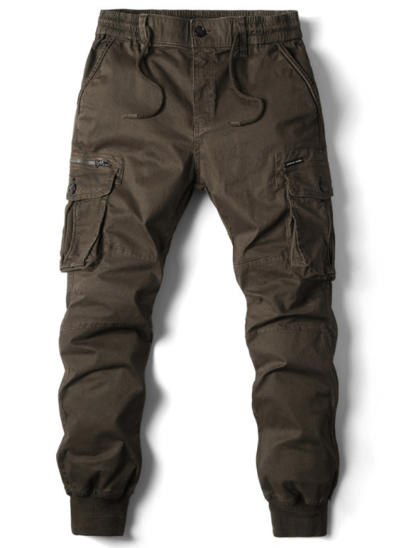 Essential Men's Solid Cargo Pants - Effortless Style and Comfort for Every Adventure