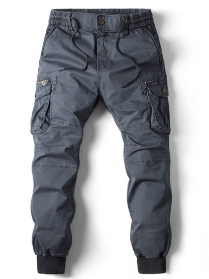 Essential Men's Solid Cargo Pants - Effortless Style and Comfort for Every Adventure