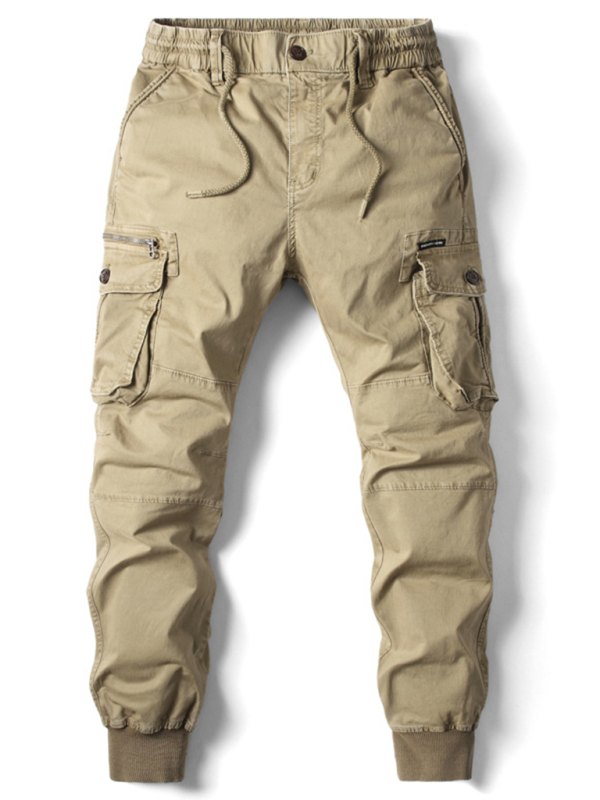 Essential Men's Solid Cargo Pants - Effortless Style and Comfort for Every Adventure