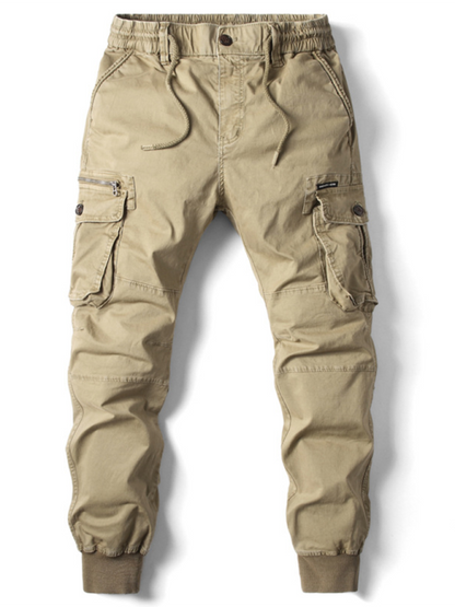 Essential Men's Solid Cargo Pants - Effortless Style and Comfort for Every Adventure