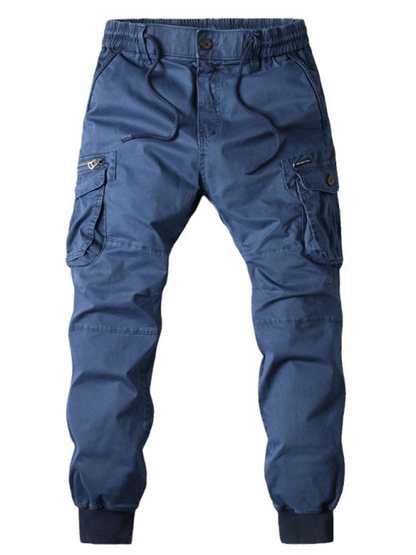 Essential Men's Solid Cargo Pants - Effortless Style and Comfort for Every Adventure