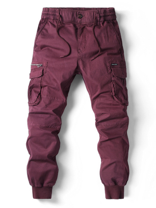 Solid Color Cargo Pants for Men: Stylish and Functional Choice