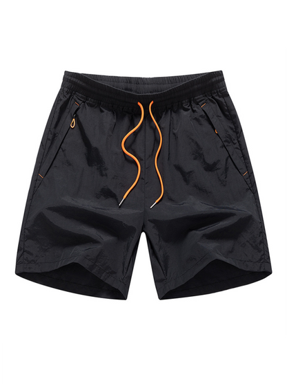 Men's Quick-Dry Beach Shorts - Lightweight Casual Quarter Pants for Spring-Summer Adventures