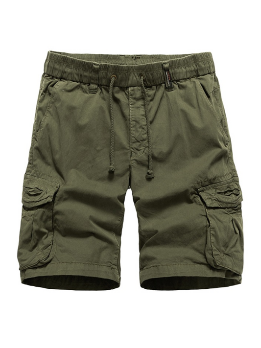 Men's Retro Cargo Pants with Multi-Pocket Design