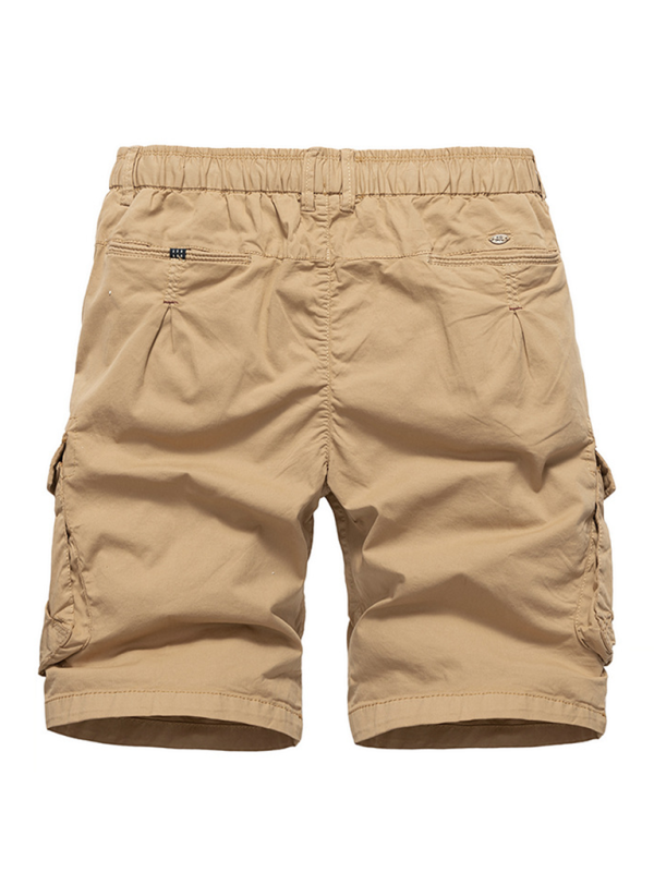 Versatile Retro Cargo Shorts with Multi-Pockets for Stylish Spring-Summer Adventures