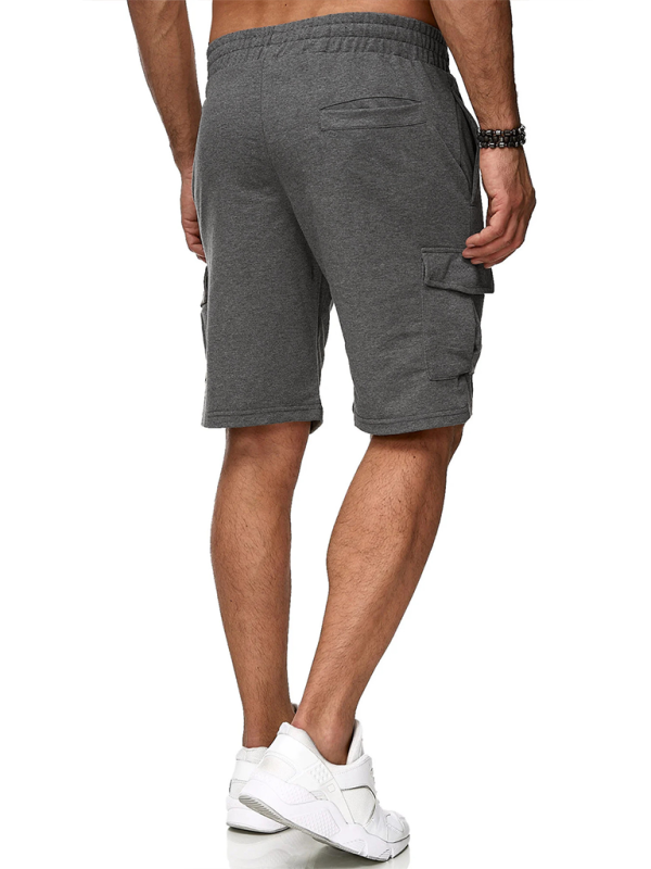 Ultimate Men's Multi-Pocket Active Shorts - Comfortable Fitness Overalls for Spring-Summer Adventures