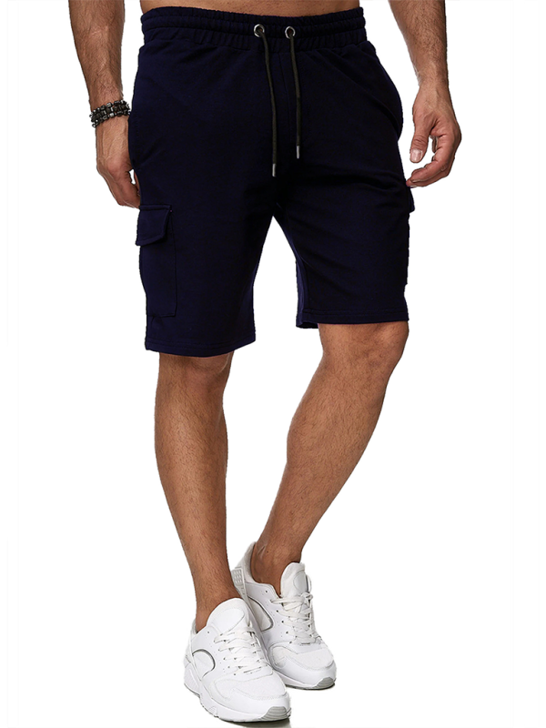 Ultimate Men's Multi-Pocket Active Shorts - Comfortable Fitness Overalls for Spring-Summer Adventures