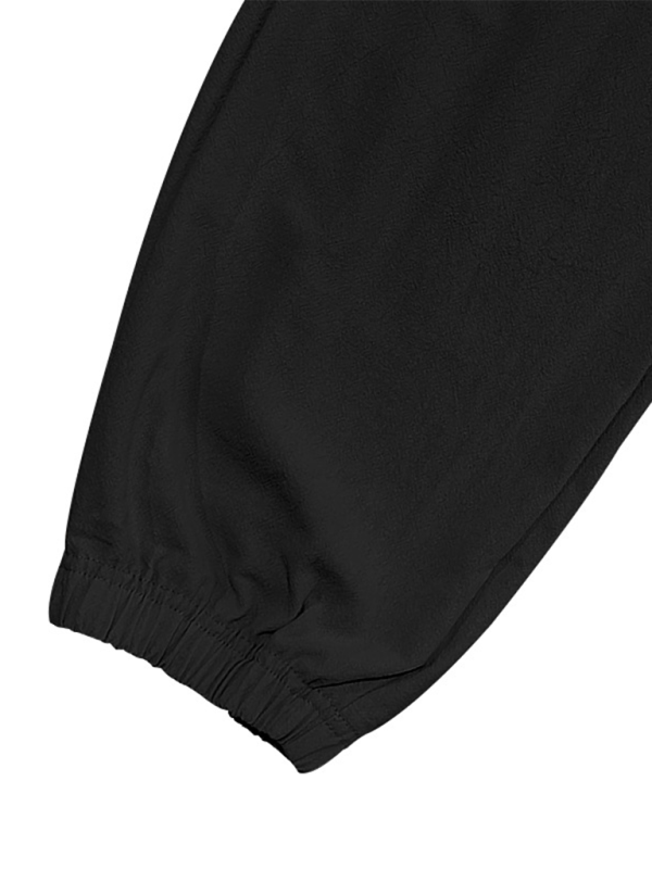 Versatile Cotton Cargo Trousers with Drawstring & Cuffed Hem